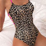 Estampa Leopardo Rosa