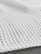 Saia curta de malha feminina com alças ocas e fenda, camisa sexy de praia para o verão