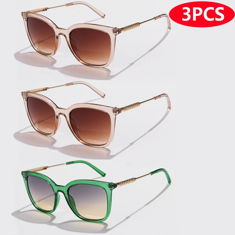 Clássico quadrado óculos de sol das mulheres dos homens do vintage marca óculos de sol liga quadro retro tendência moda estilo tons oculos de sol