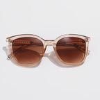 Clássico quadrado óculos de sol das mulheres dos homens do vintage marca óculos de sol liga quadro retro tendência moda estilo tons oculos de sol