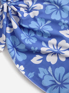 Conjunto de três peças de biquíni com saia de maiô sexy europeu e americano