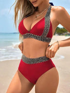 Maiô feminino verão 2025 sexy maiô para senhoras biquíni de cintura alta para mulher maiô praia roupas de banho