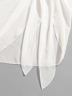 Praia bikini cobrir saia de metal escudo malha tecido envoltório em torno do vestido de praia roupa de banho feminina cobrir vestido beachwear