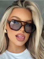 Óculos de sol irregulares de feixe duplo europeu e americano transfronteiriço 2023 novos óculos de sol retrô personalizados populares na sala