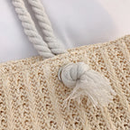 Designer bolsas femininas moda grande capacidade palha sacola verão praia saco casual bali grande bolsa